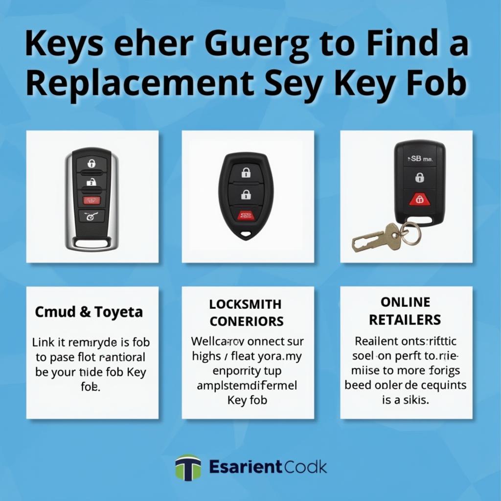 Finding the Right Replacement Key Fob for Your 2011 Toyota Avalon