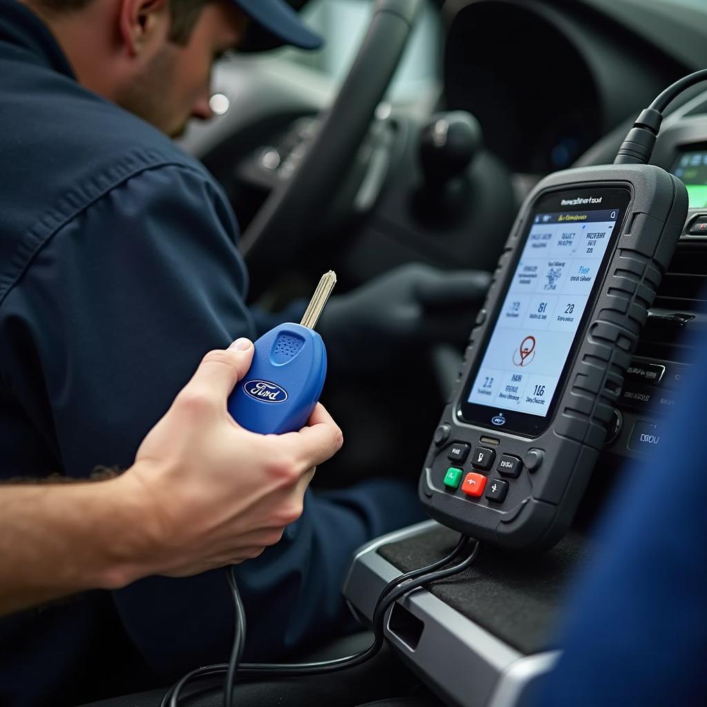 Ford Dealership Programming Key Fob