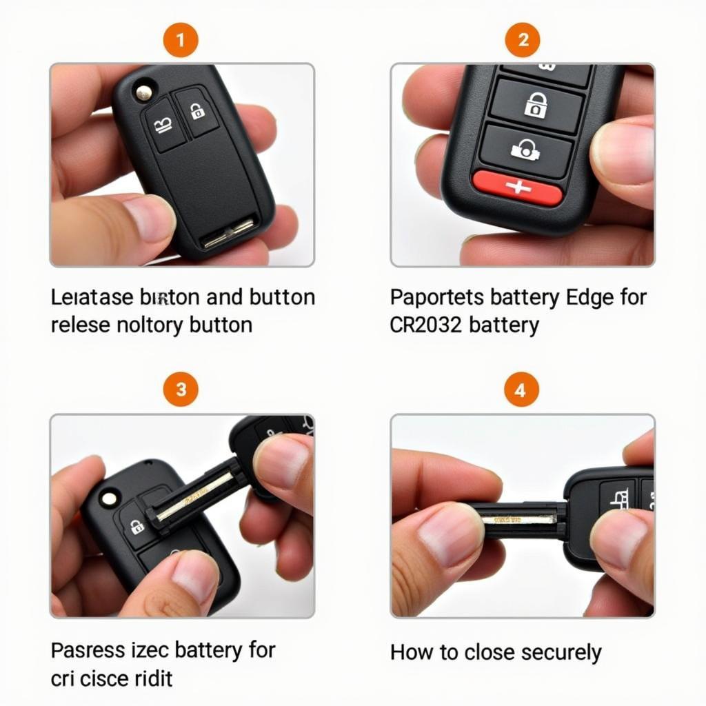 Ford Edge Key Fob Battery Replacement Process