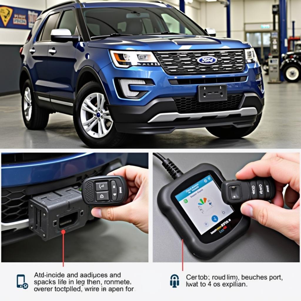 Ford Explorer Key Fob Programming Process with Diagnostic Tool