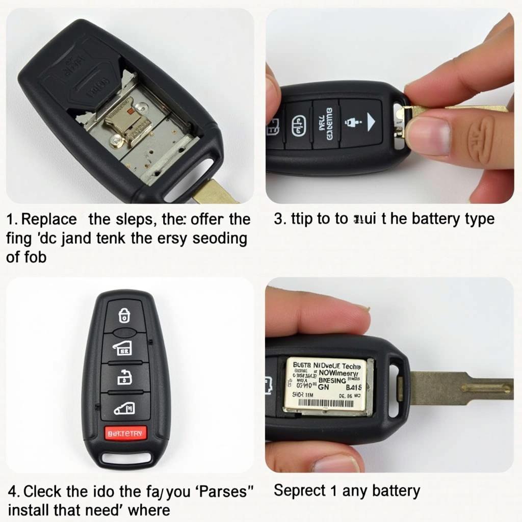 Replacing a Ford F150 Key Fob Battery