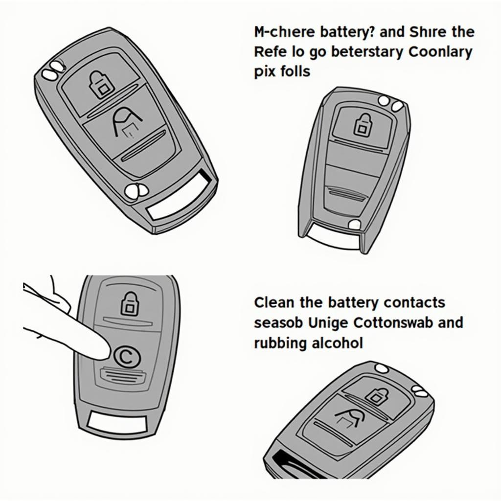 Checking the Battery in a Ford Fusion Key Fob