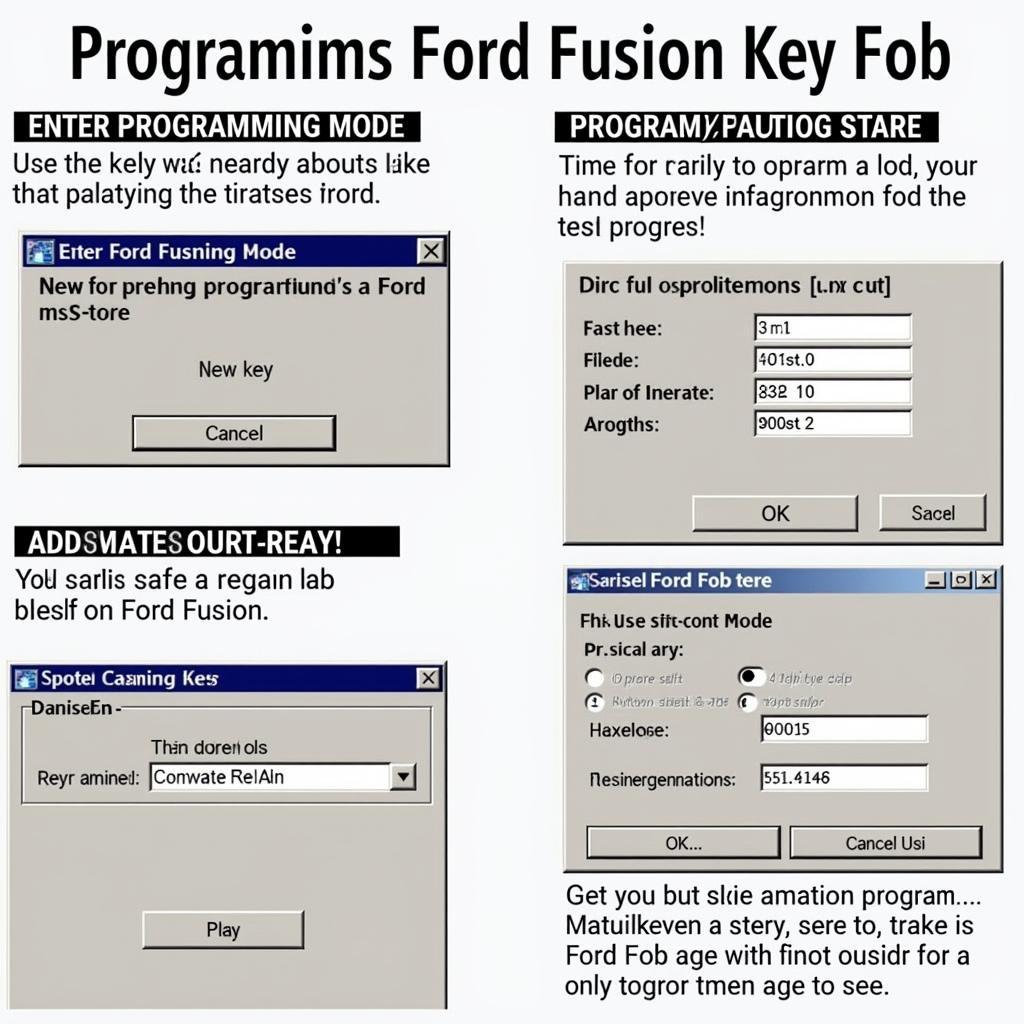 Ford Fusion Key Fob Programming Guide