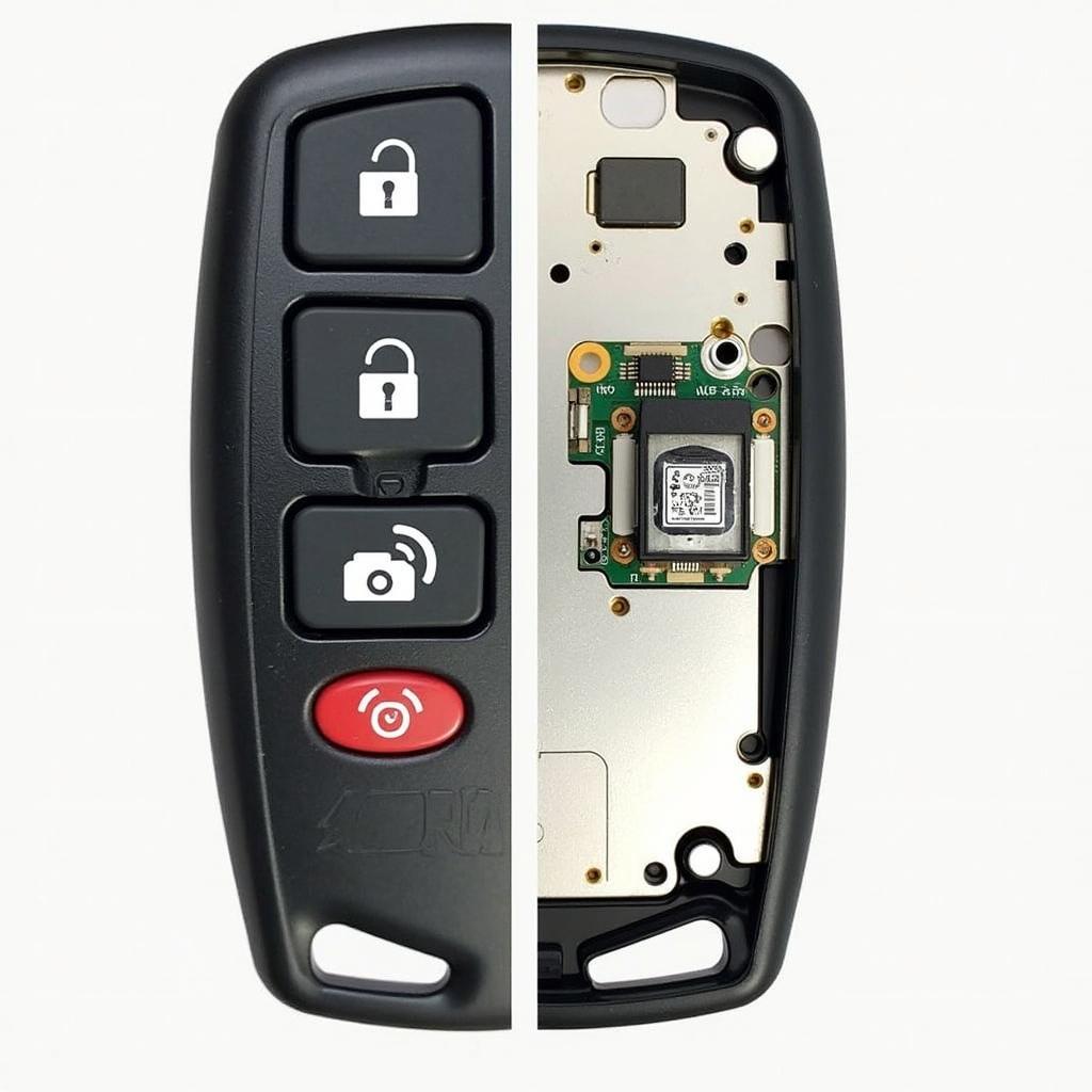 Ford Key Fob Internal Components