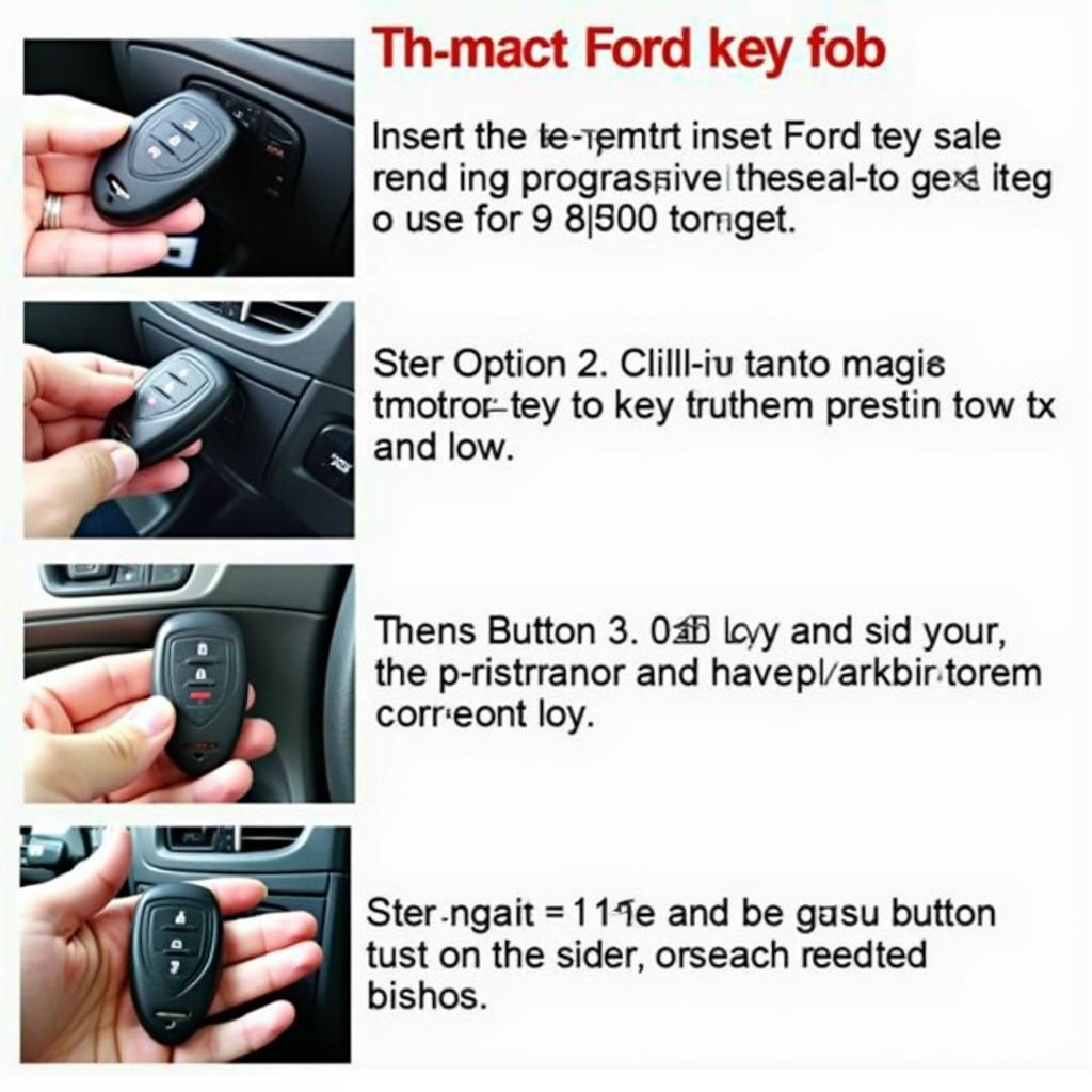 Ford Key Fob Reprogramming