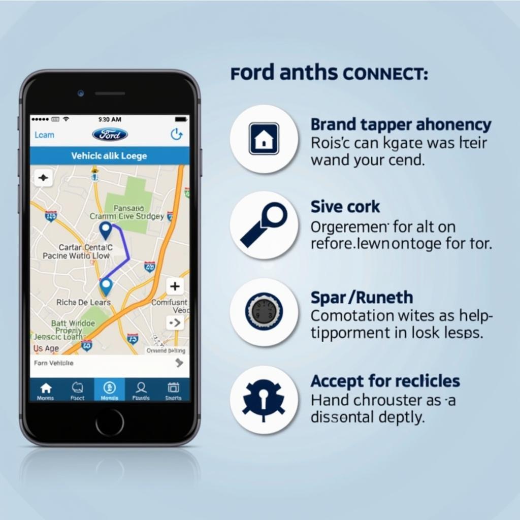 FordPass Connect App Interface