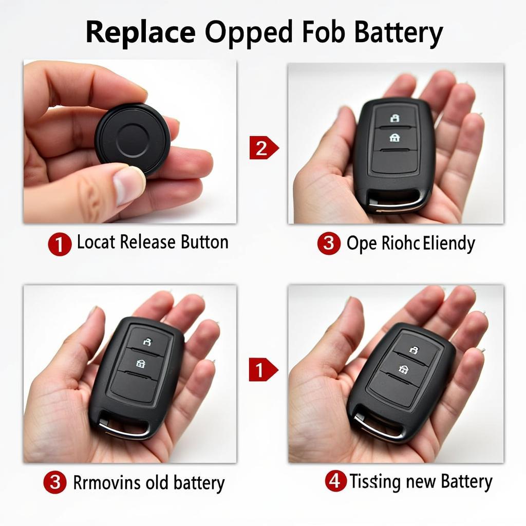 GMC Denali Key Fob Battery Replacement Steps