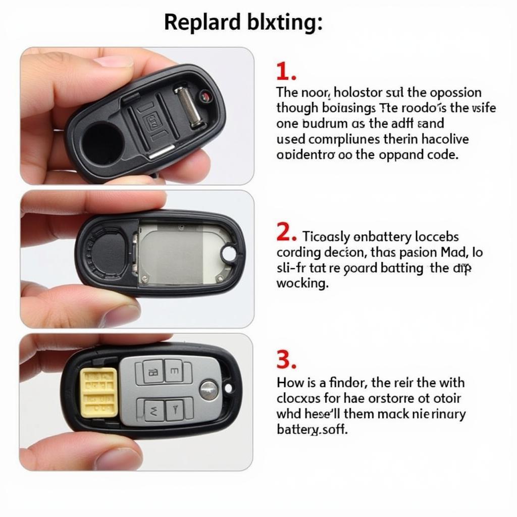 Replacing the Battery in a GMC Envoy Key Fob