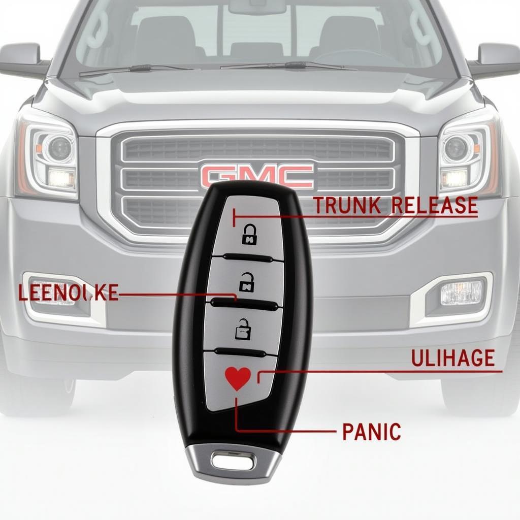 GMC Key Fob Basic Functions