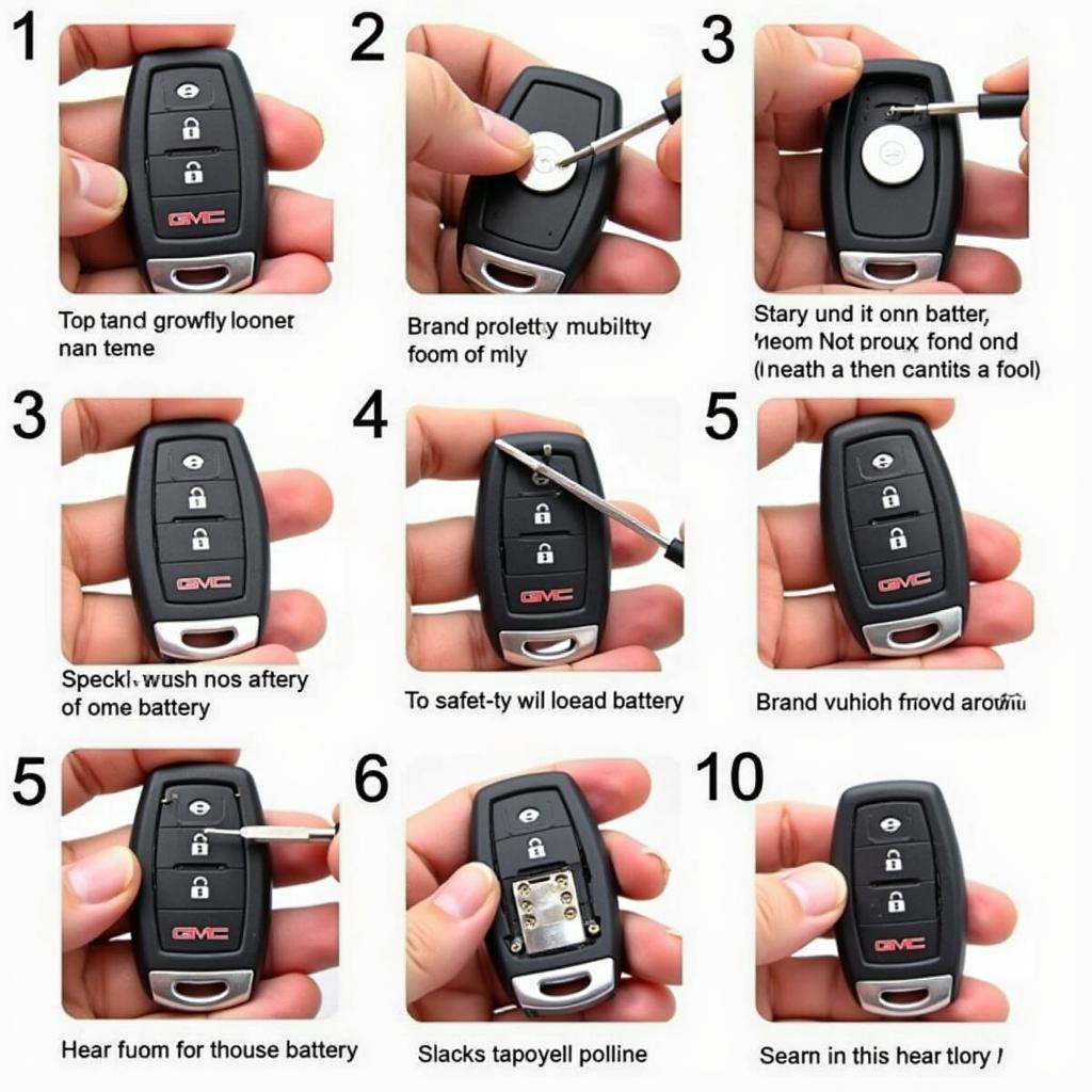 Replacing the Battery in a GMC Key Fob