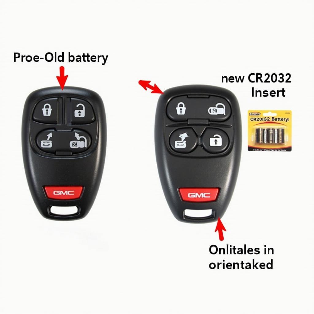 Replacing the Battery in a GMC Key Fob