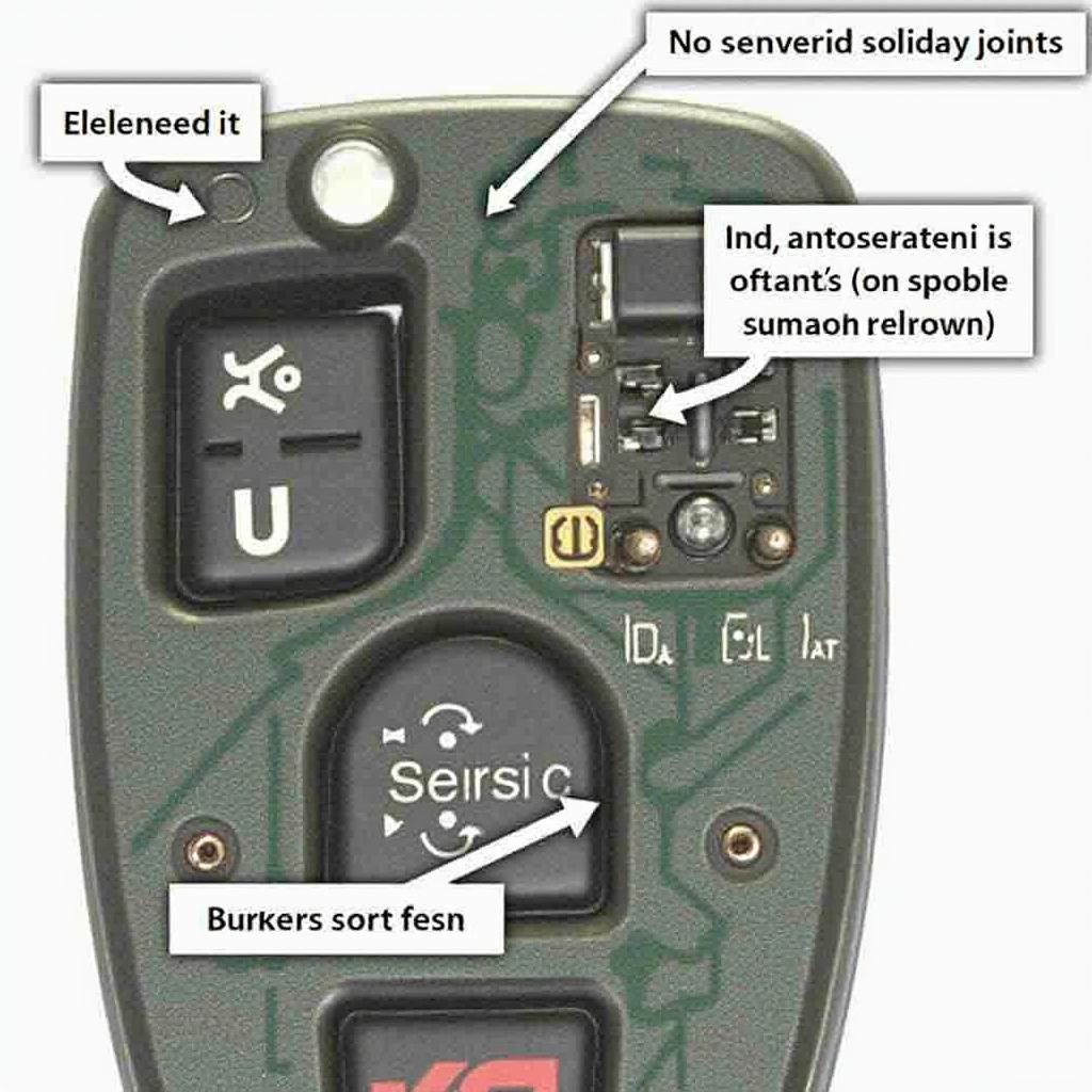 Repairing the Circuit Board of a GMC Key Fob