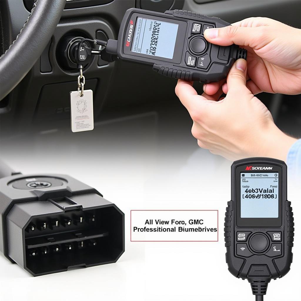 Programming a GMC key fob using a diagnostic tool