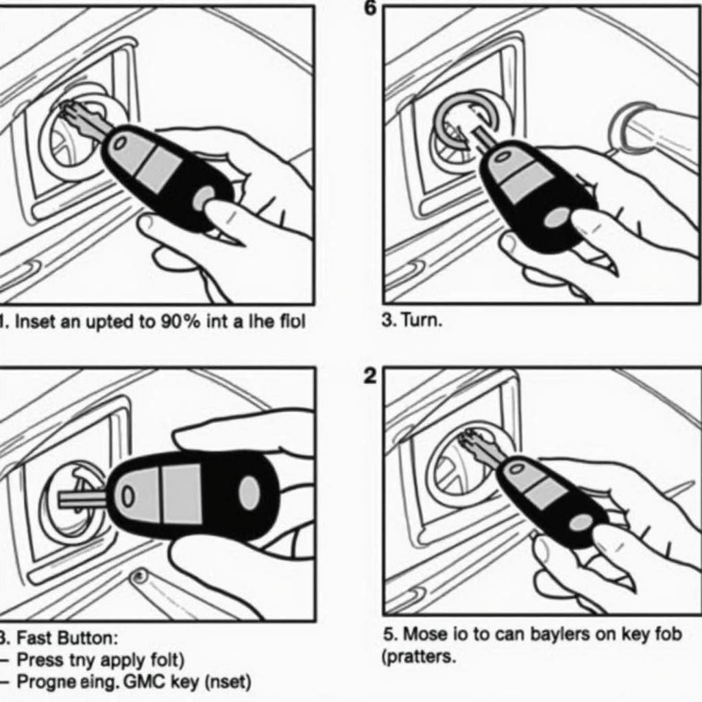 Step-by-step GMC Key Fob Programming