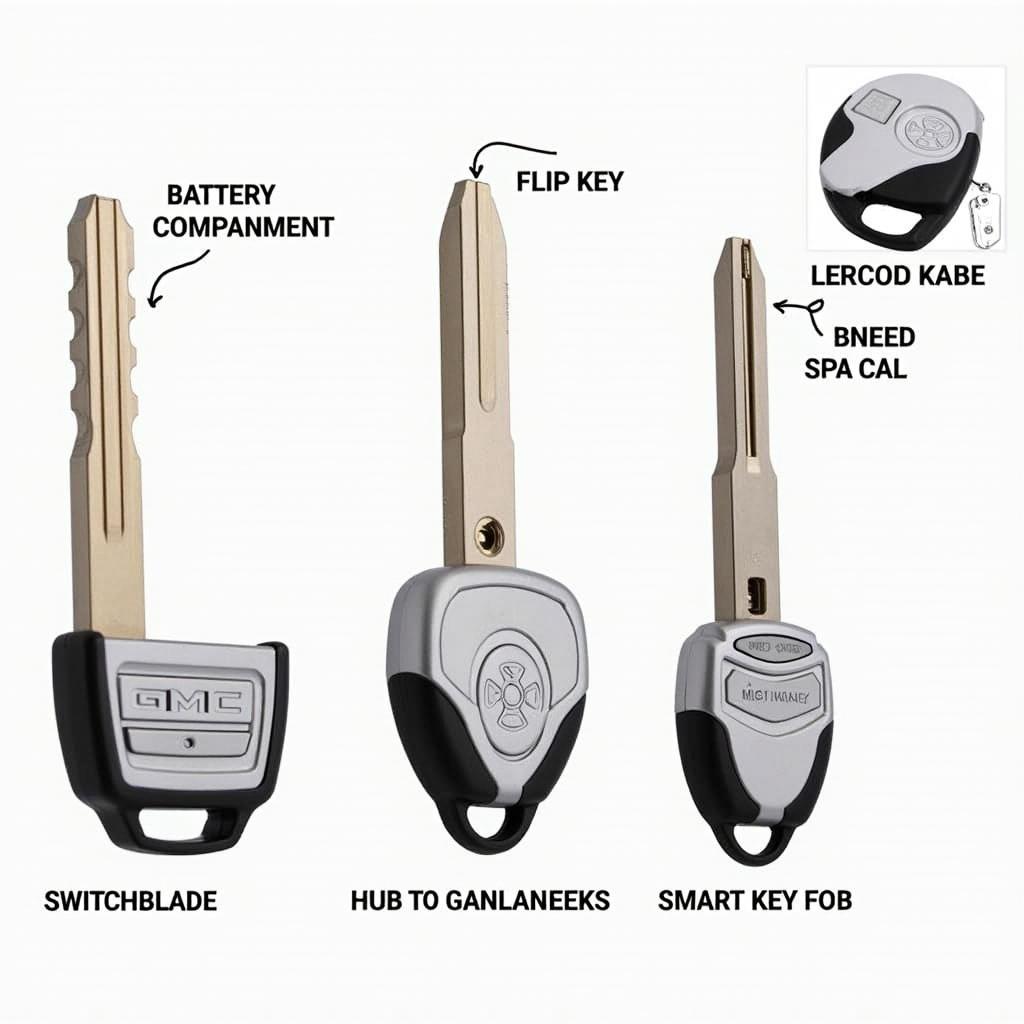 GMC Key Fob Types