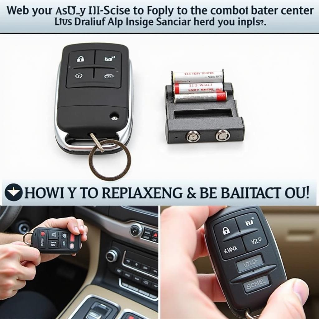 Replacing the Battery in a GMC Sierra Key Fob