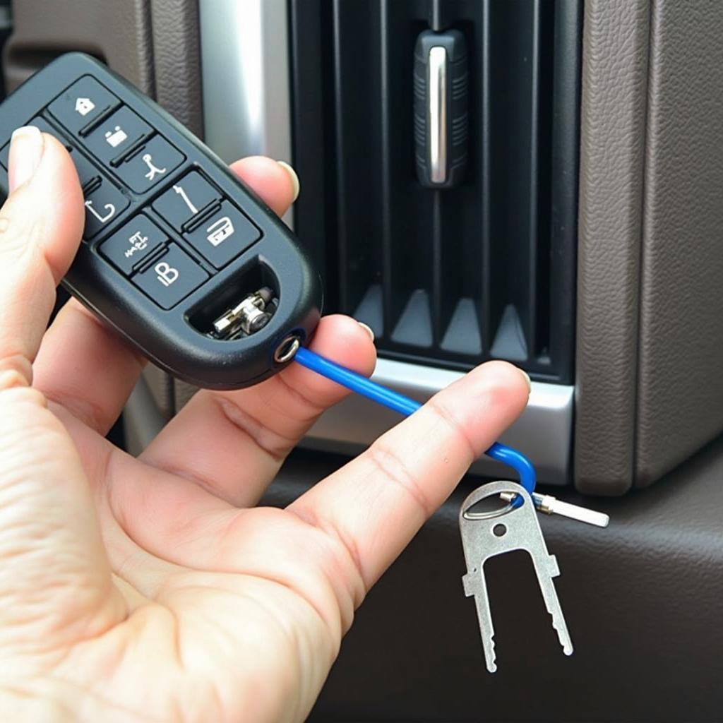 Replacing the Battery in a 2019 GMC Sierra Key Fob