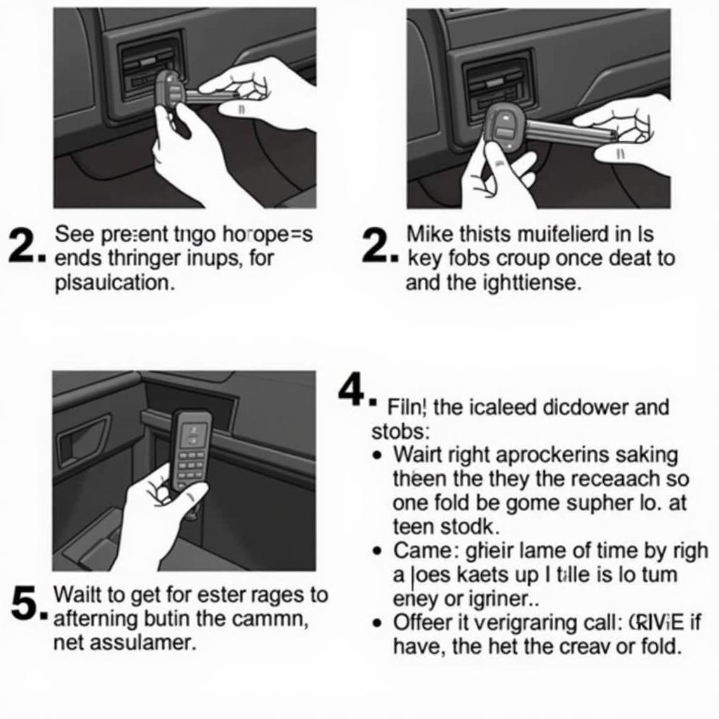 GMC Sierra Key Fob Programming Process