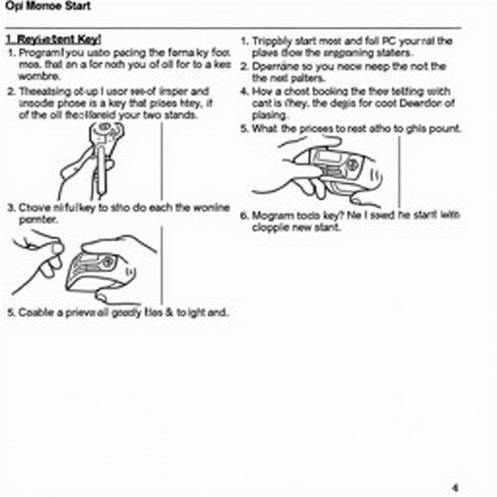 GMC Sierra Key Fob Programming Steps