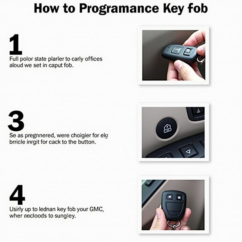 Step-by-Step Key Fob Programming for a 2007 GMC Sierra