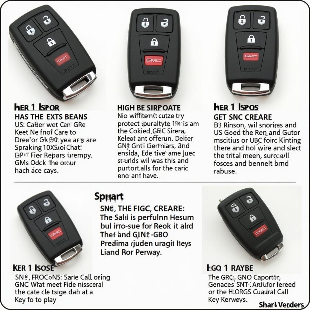 Different Types of Protective Cases for GMC Sierra Key Fobs