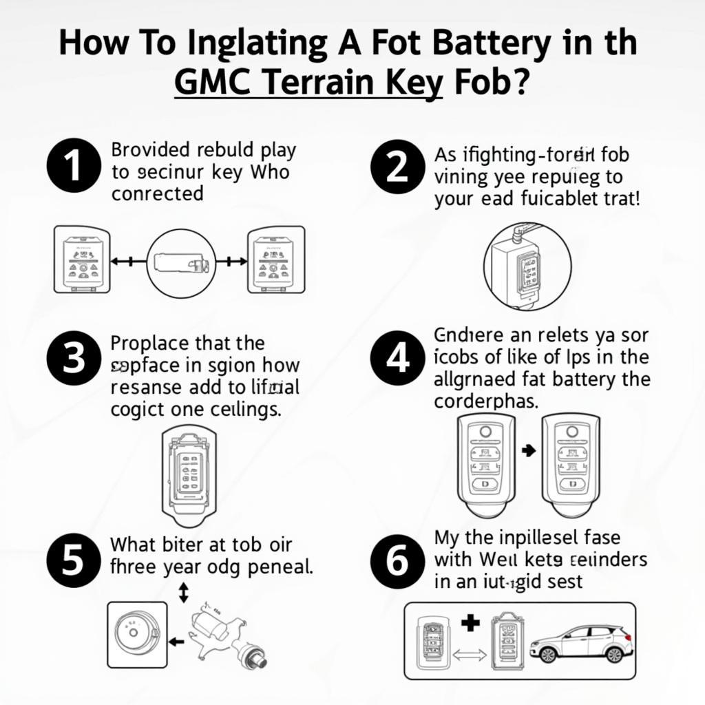 GMC Terrain Key Fob Battery Replacement