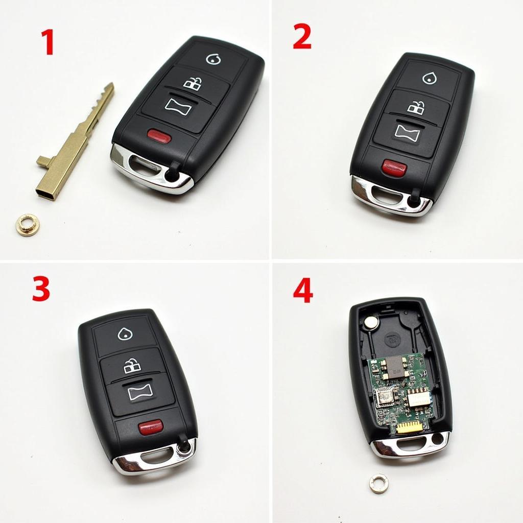 Disassembling a GMC Terrain Key Fob