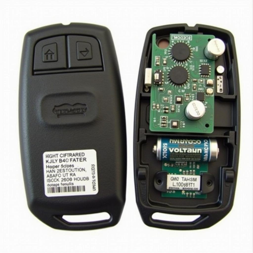 GMC Terrain Key Fob Opened