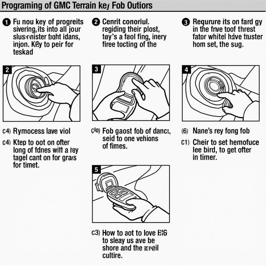 Programming a GMC Terrain Key Fob at Home