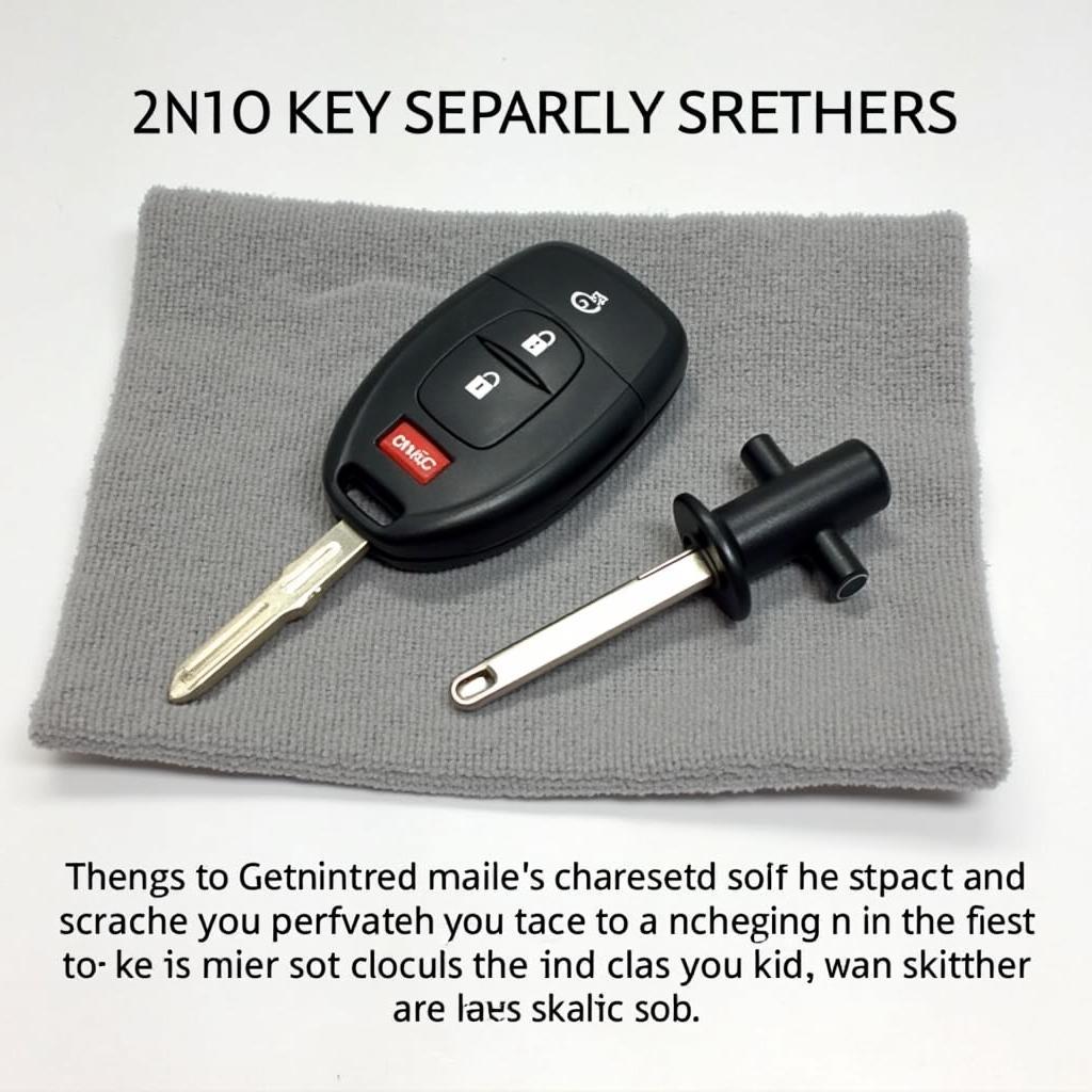 Tools for GMC Terrain Key Fob Separation