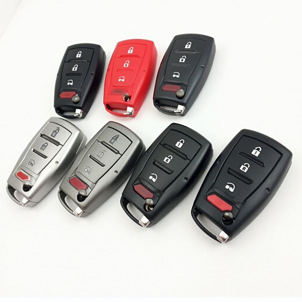 Different Colored GMC Terrain Key Fob Shells