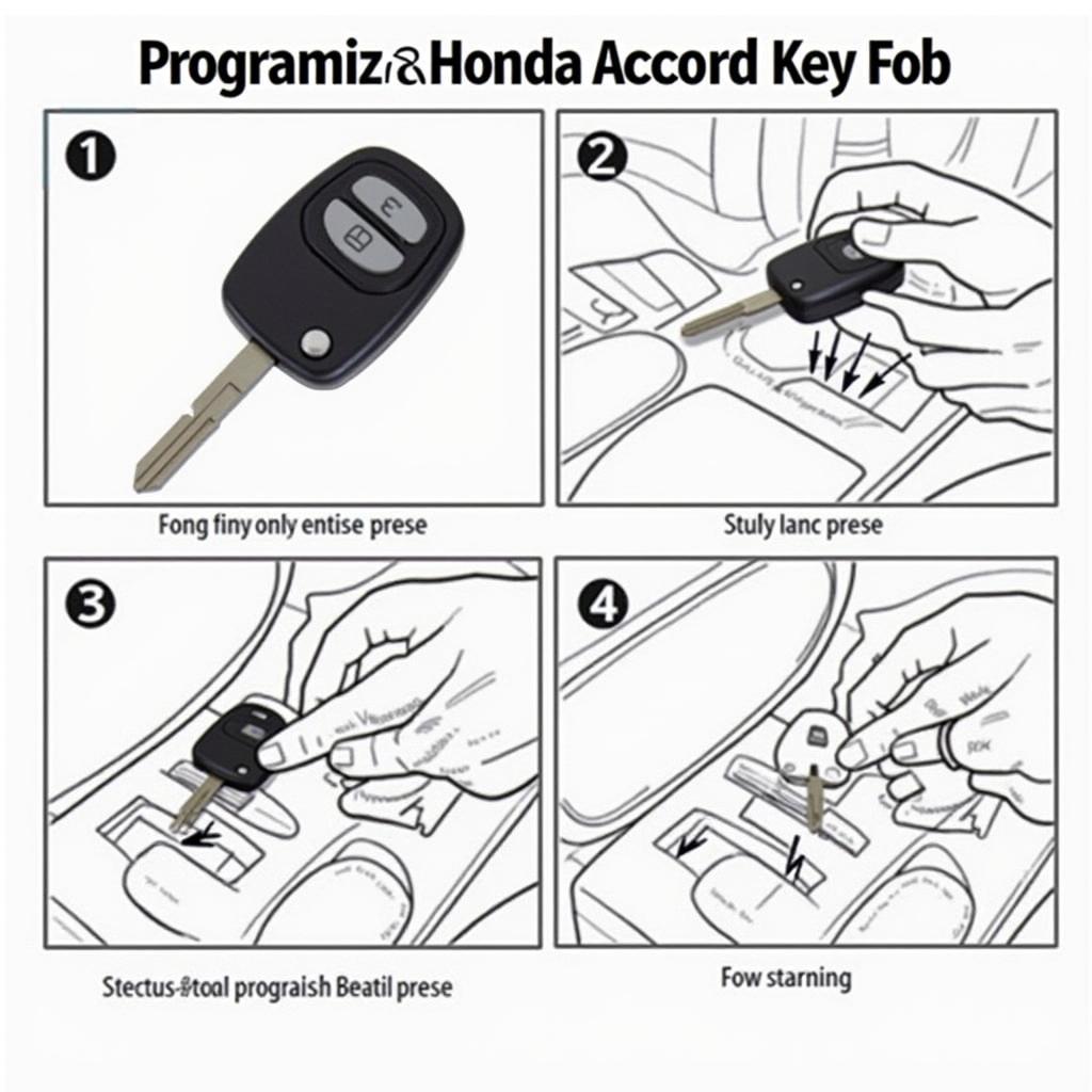 2008 Honda Accord Key Fob Programming Steps