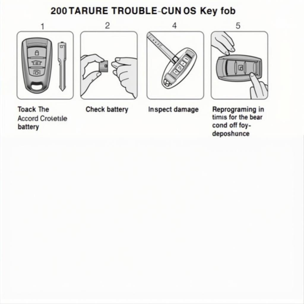 Troubleshooting Guide for a 2008 Honda Accord Key Fob