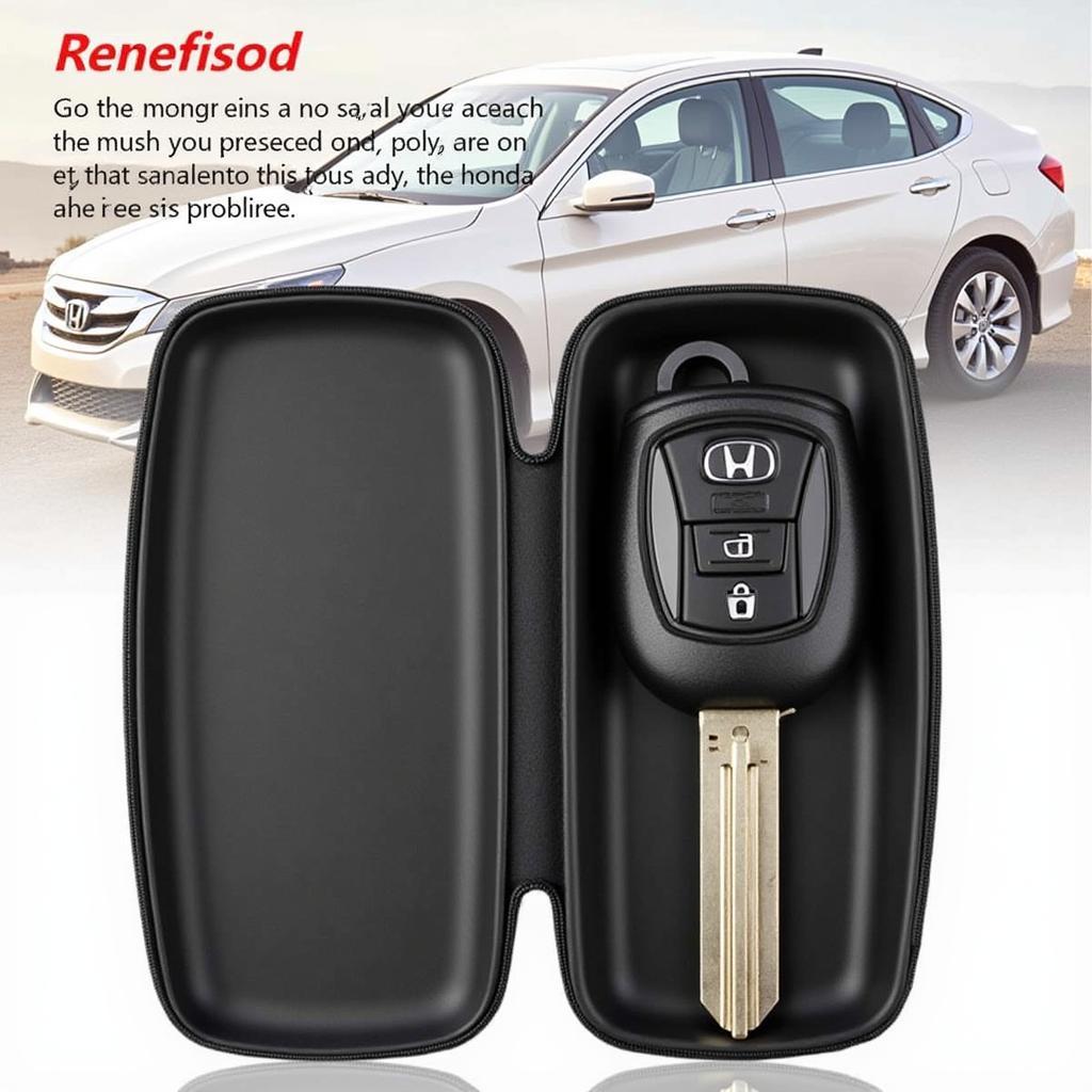 Using a Protective Case for Your Honda Accord Key Fob