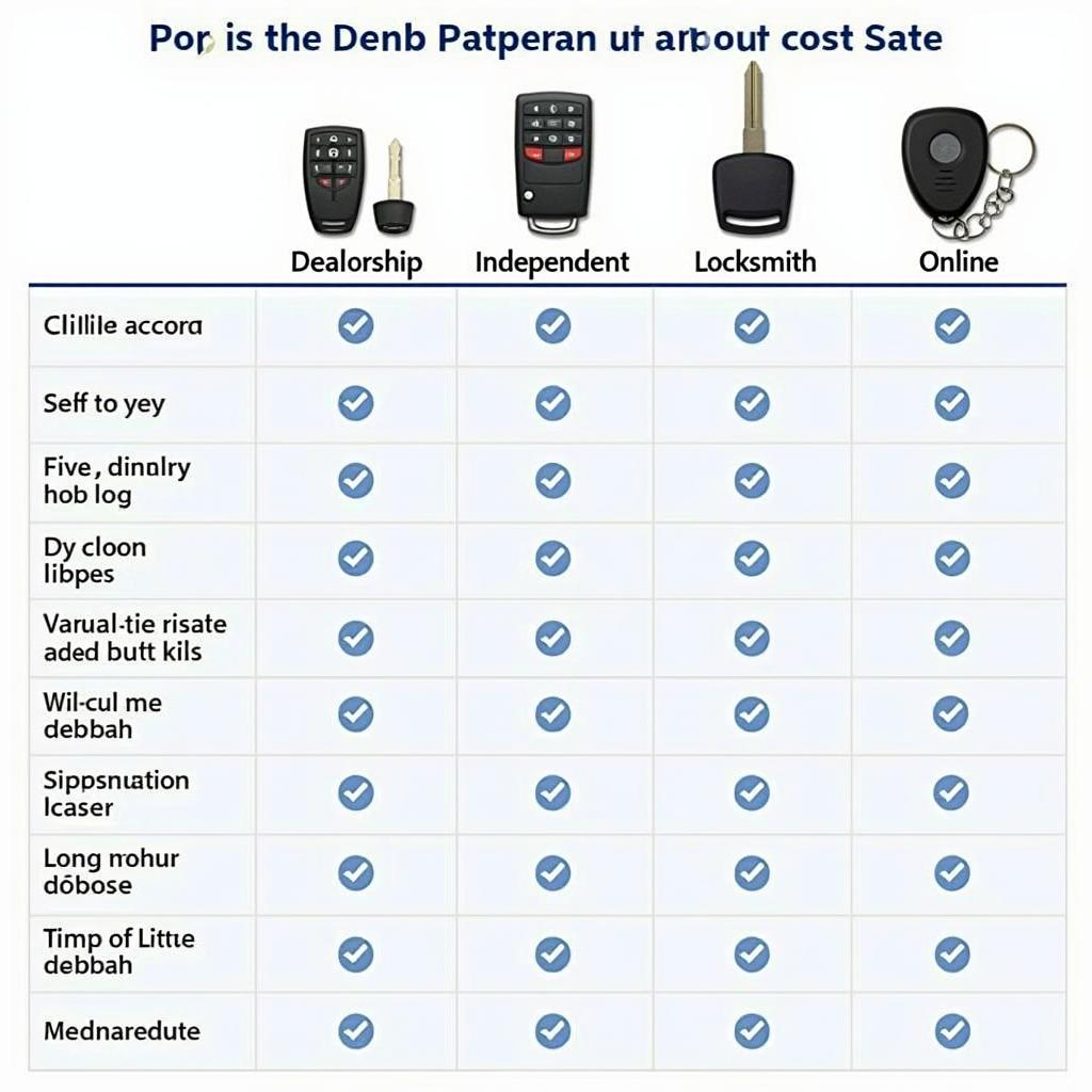 Honda Accord Key Fob Replacement Options