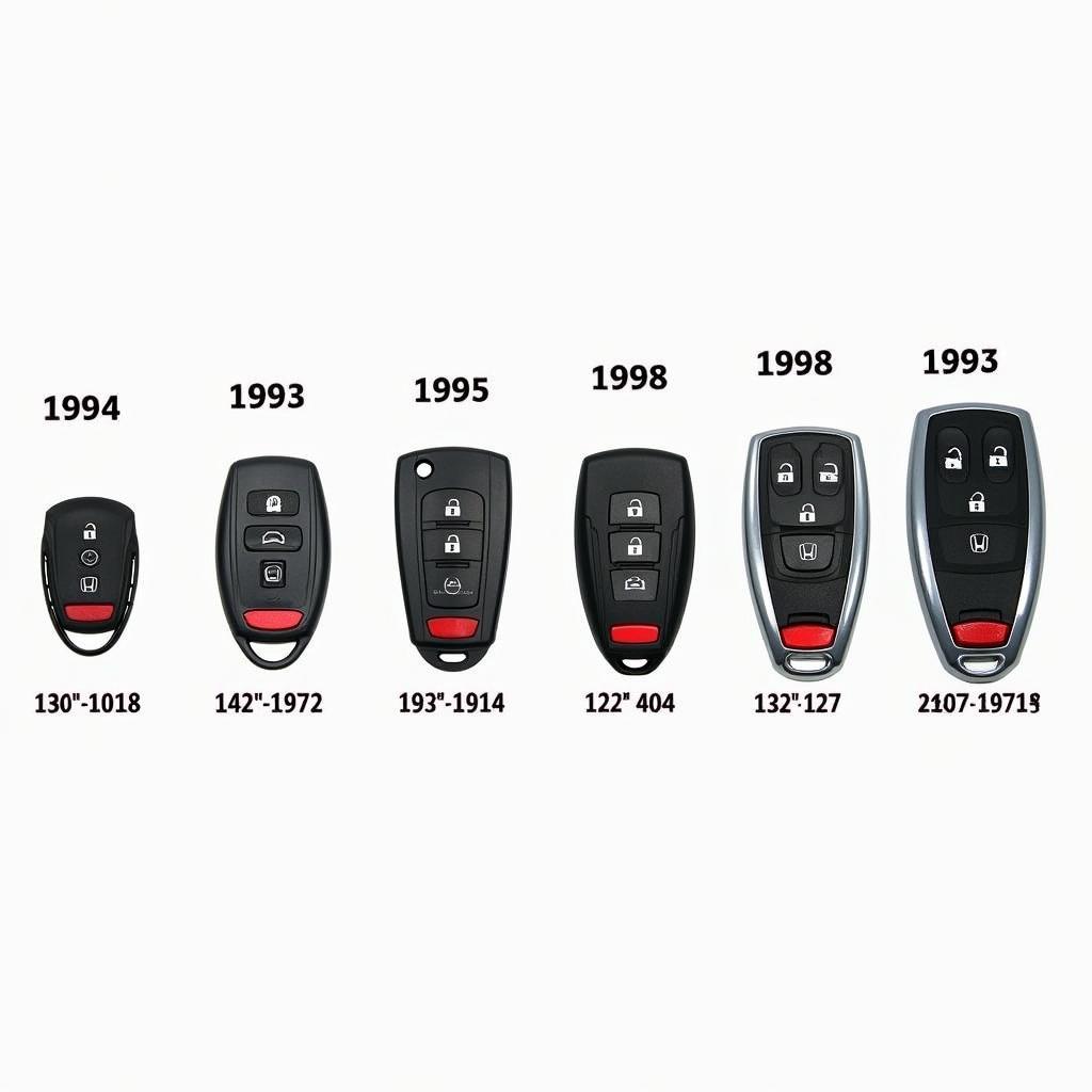 Honda Accord Key Fob Types