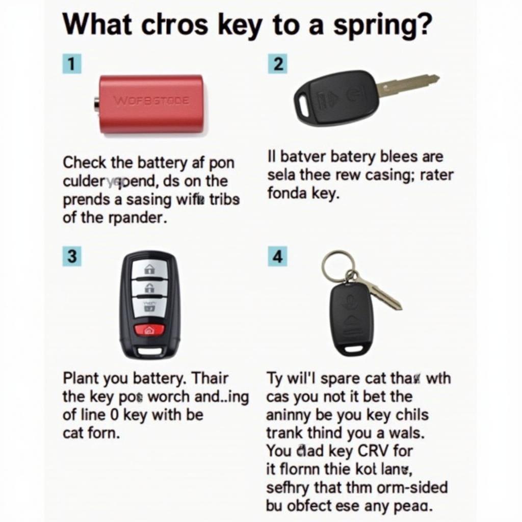 Troubleshooting Tips for a Honda CRV 1998 Key Fob