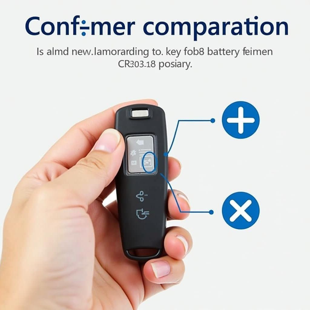 Installing the CR2032 Battery in a Honda CRV Key Fob