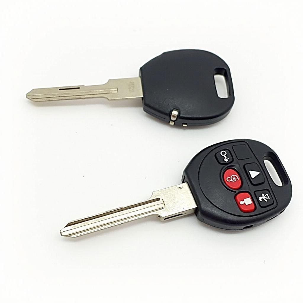 Honda CRV Key Fob Physical Key Blade Extraction