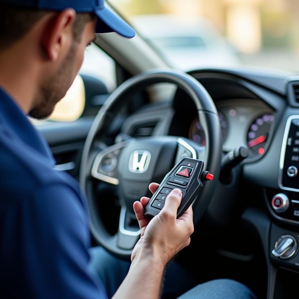 Honda CRV Key Fob Programming at Dealership