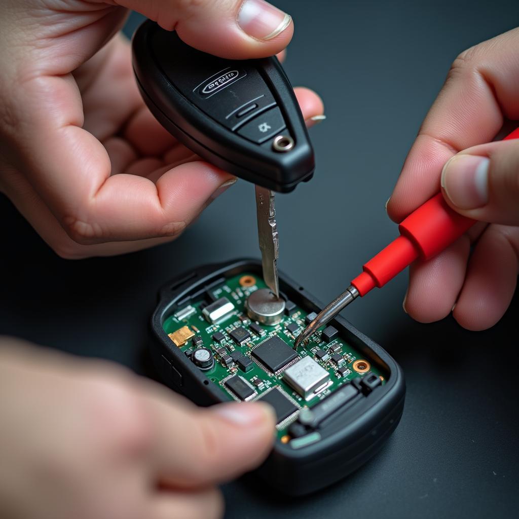 Repairing a Honda CRV Key Fob