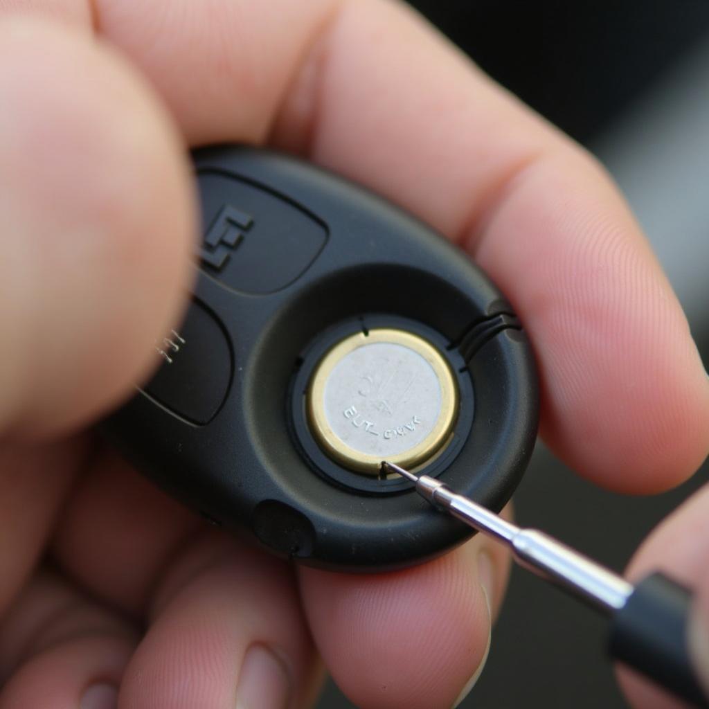 Replacing the Honda Fit Key Fob Battery