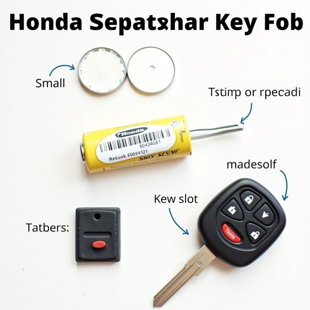 Honda Key Fob Battery Replacement Process