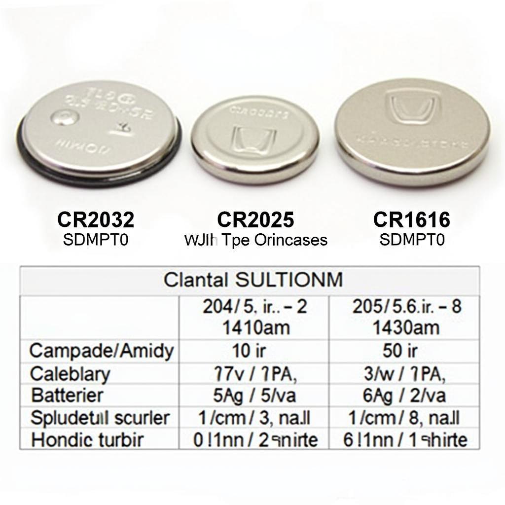 Different Types of Honda Key Fob Batteries