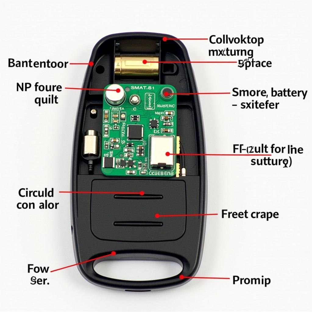 Honda Key Fob Internal Components