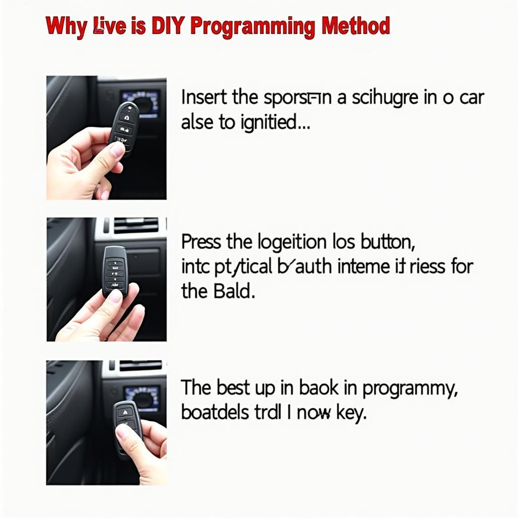 Honda Key Fob Programming Steps