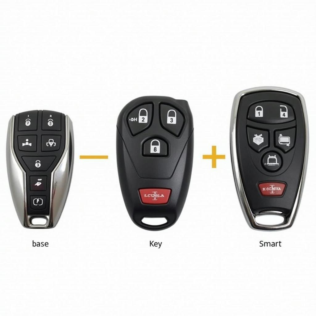 Different Types of Honda Key Fobs