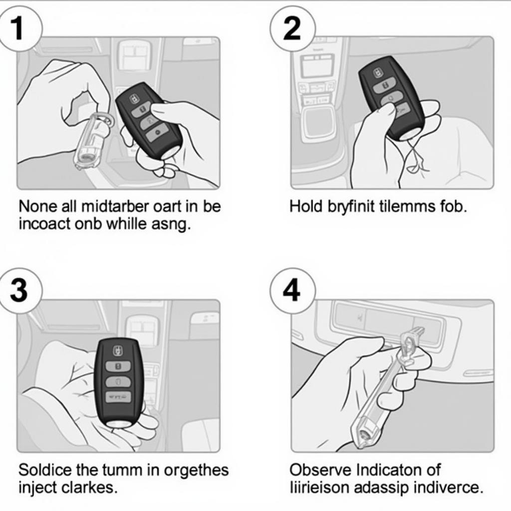 Honda Odyssey Key Fob Programming Steps