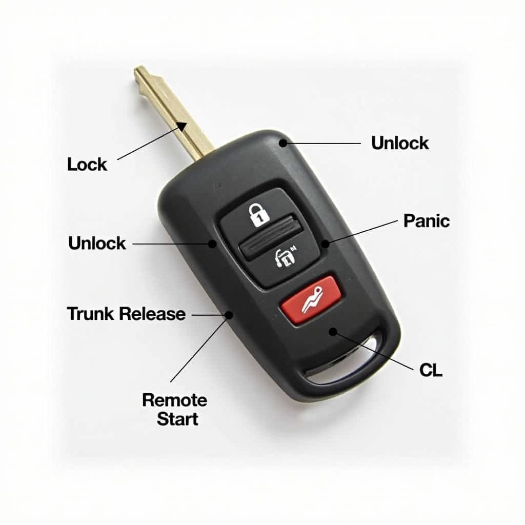 2017 Honda Pilot Key Fob Features