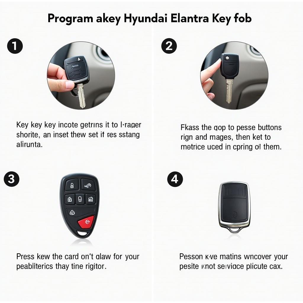 Hyundai Elantra Key Fob Programming Process